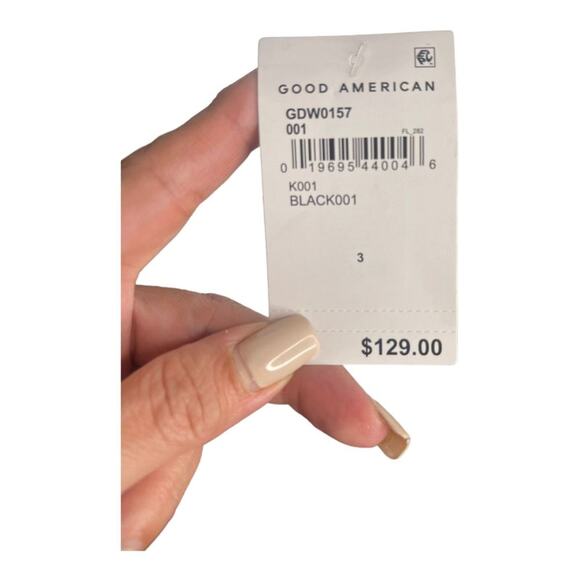 Good American Better Than Leather Bodycon Tube Sexy Cocktail Mini Dress Large - Picture 12 of 12